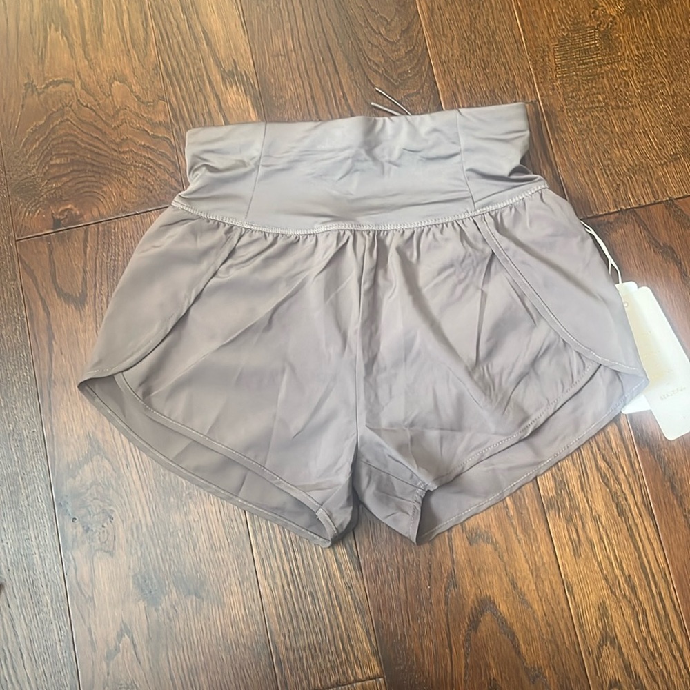 Love tree lined running shorts